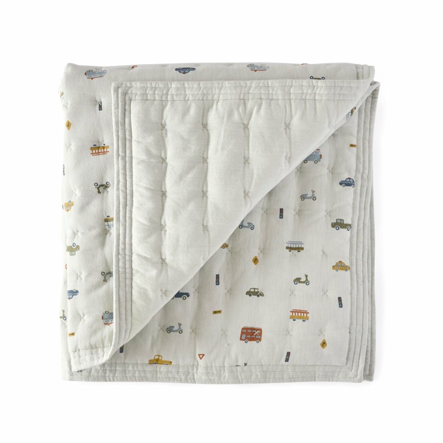 Nursery Pehr Canada Blankets | Quilted Chambray Blanket