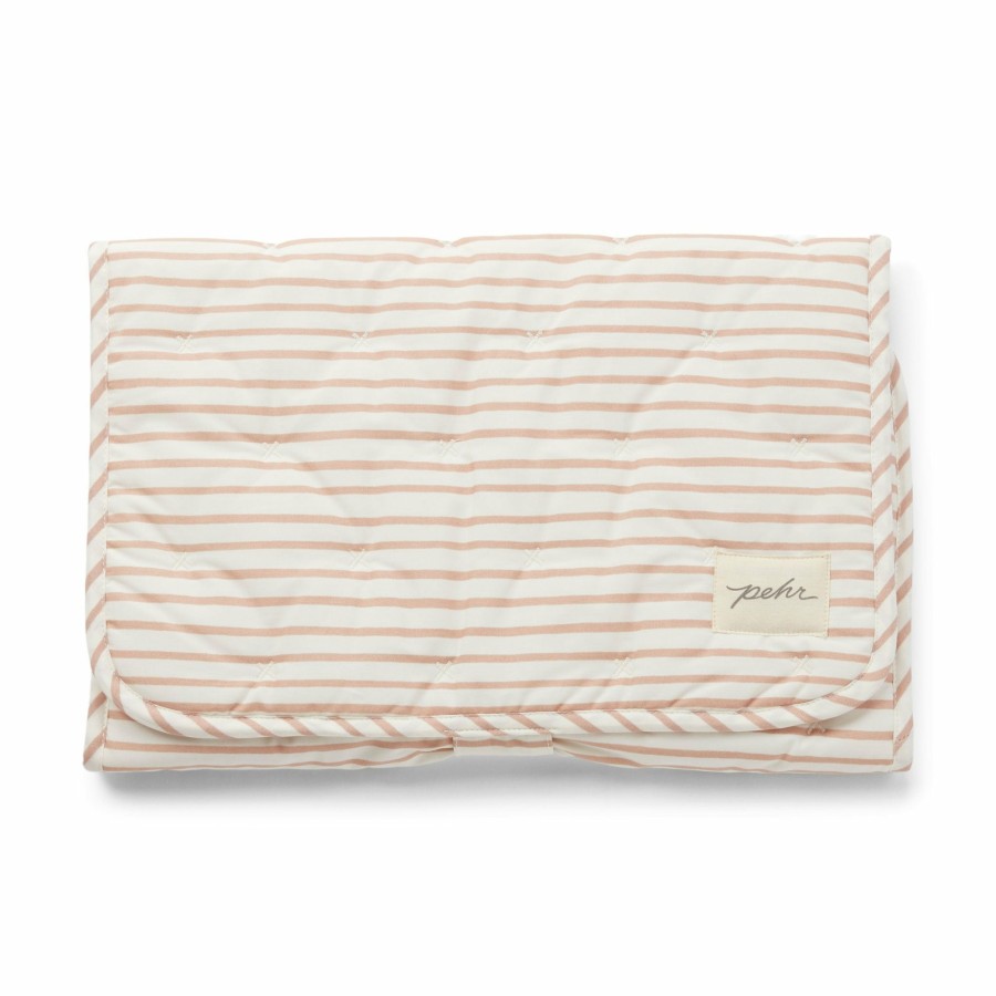 Nursery Pehr Rush Hour | Striped On The Go Portable Changing Pad