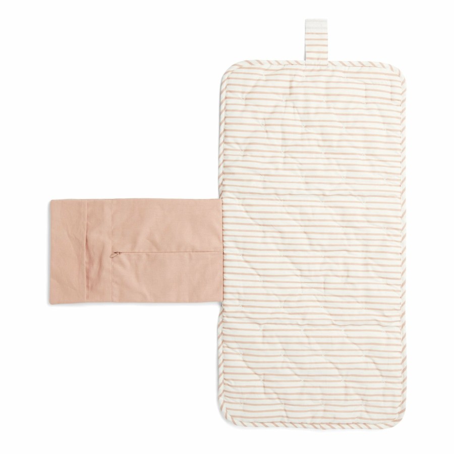 Nursery Pehr Rush Hour | Striped On The Go Portable Changing Pad