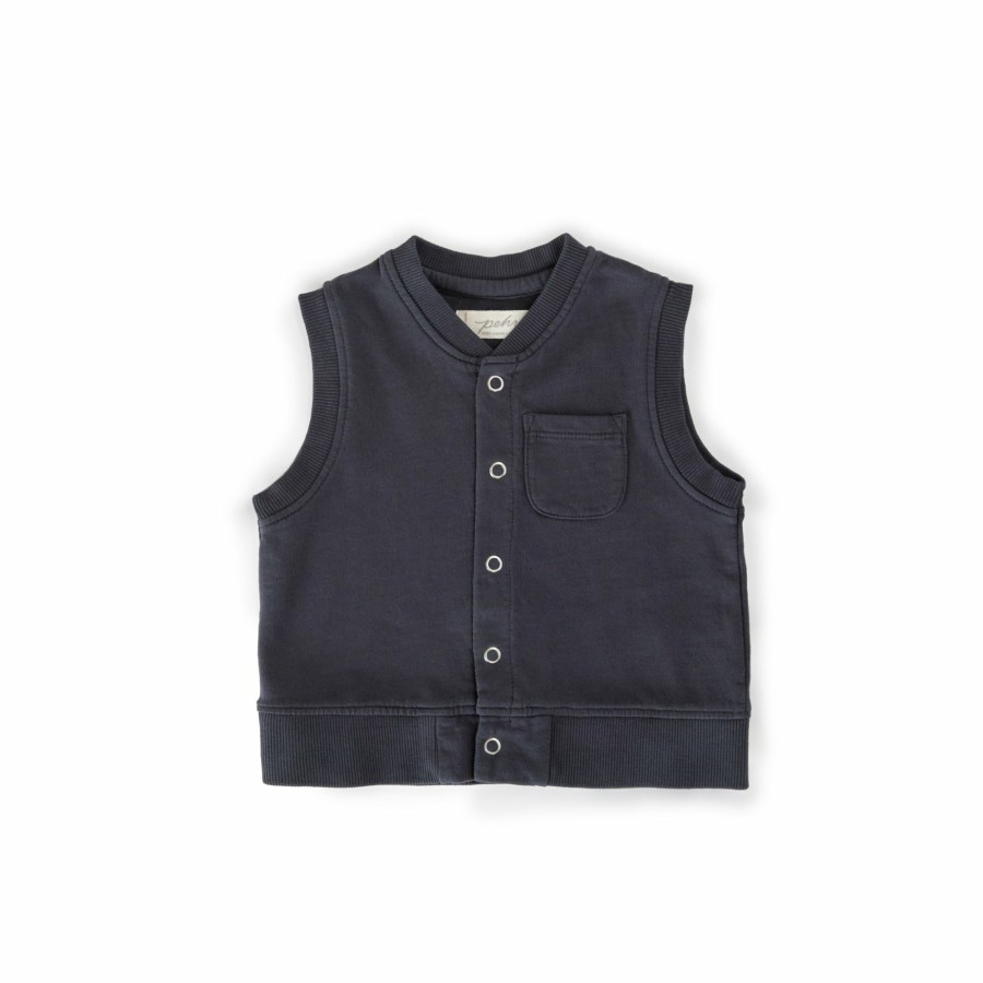 Organic Clothing Pehr Canada Tops | French Terry Patch Pocket Vest