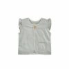 Organic Clothing Pehr Canada Tops | French Terry Ruffle Vest