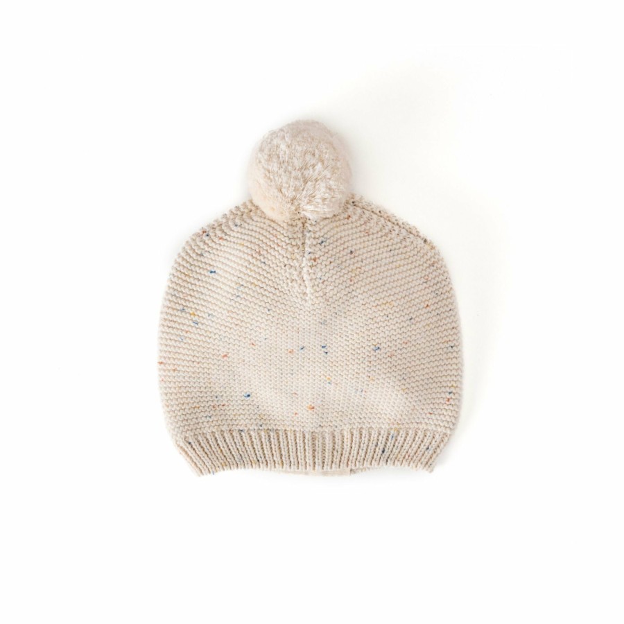 Organic Clothing Pehr Canada Hats | Confetti Knit Pom Pom Hat Rainbow Speck