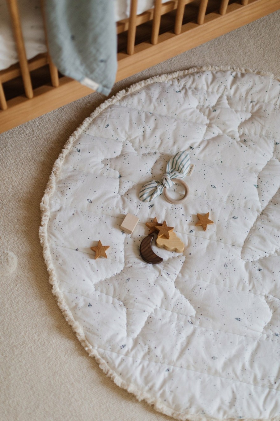 Nursery Pehr Mini Mushrooms | Baby Play Mat