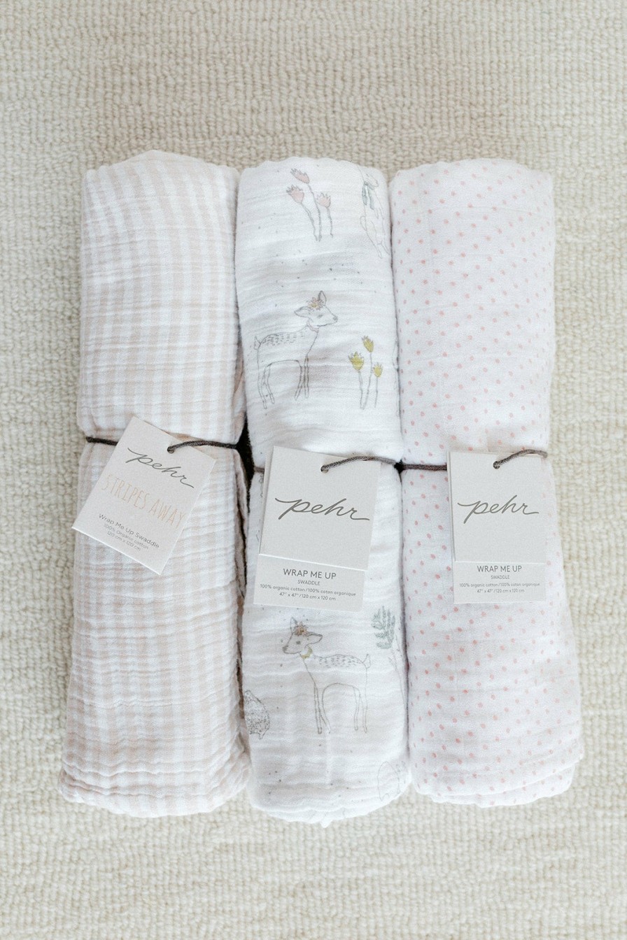 Nursery Pehr Swaddles | Striped Swaddle