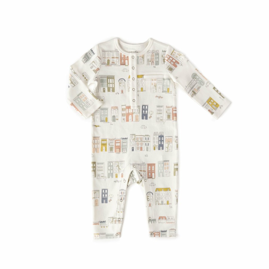 Nursery Pehr Canada My Neighborhood | Henley Romper