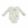 Nursery Pehr Canada Mini Mushrooms | Lap Shoulder One-Piece