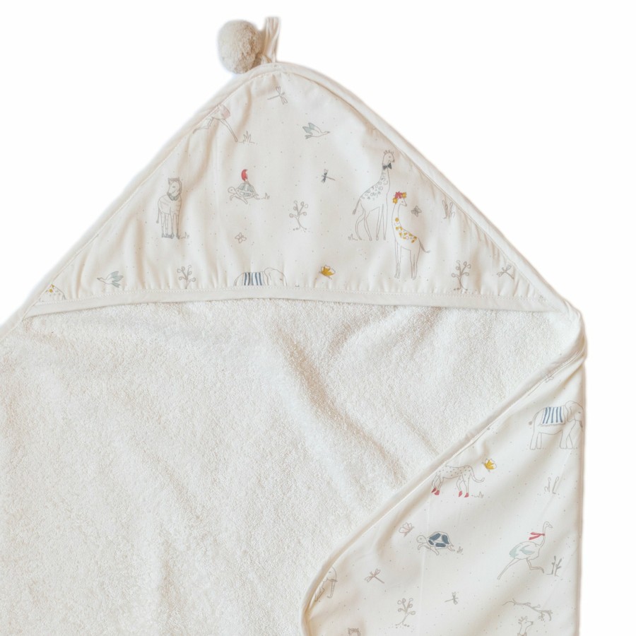 Nursery Pehr Bath Towels | Hooded Towel