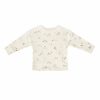 Organic Clothing Pehr Canada Tops | Pocket Long Sleeve Mini Mushrooms