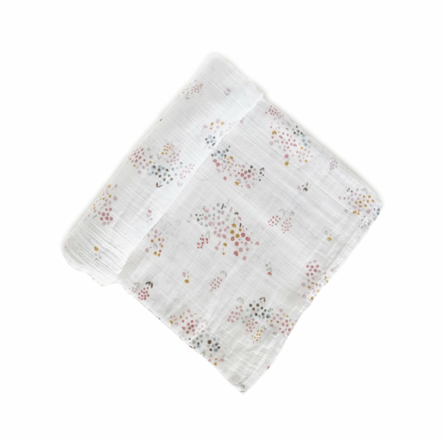 Nursery Pehr Mini Mushrooms | Swaddle