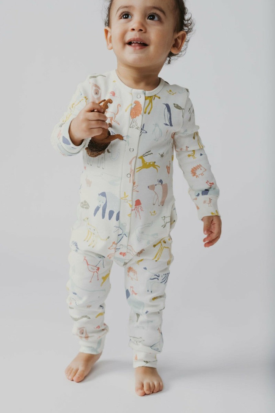 Nursery Pehr Canada Into The Wild | Placket Romper