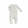 Organic Clothing Pehr Canada Rompers | Henley Patch Pocket Romper