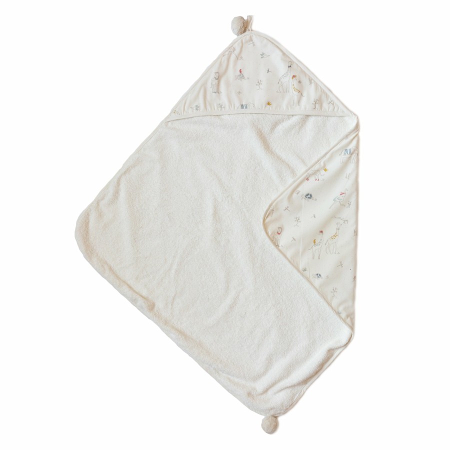 Nursery Pehr Bath Towels | Hooded Towel