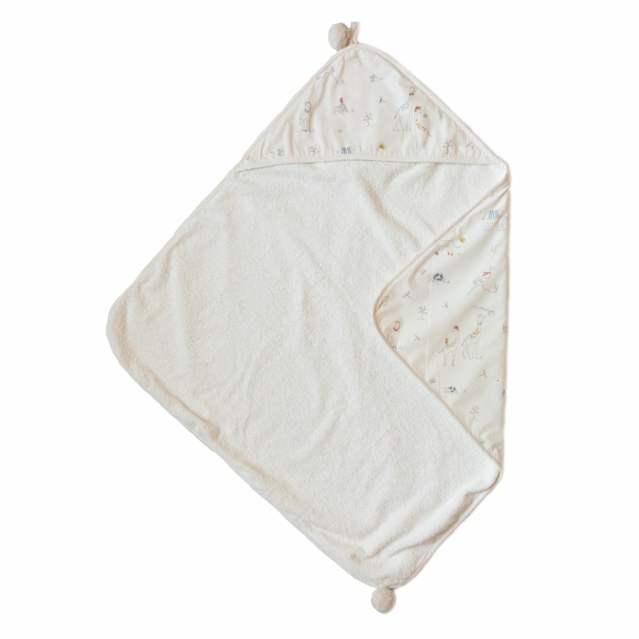 Nursery Pehr Bath Towels | Hooded Towel