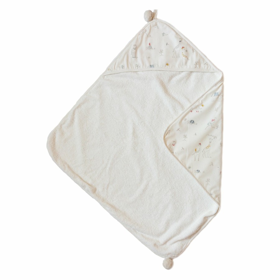 Nursery Pehr Rush Hour | Hooded Towel