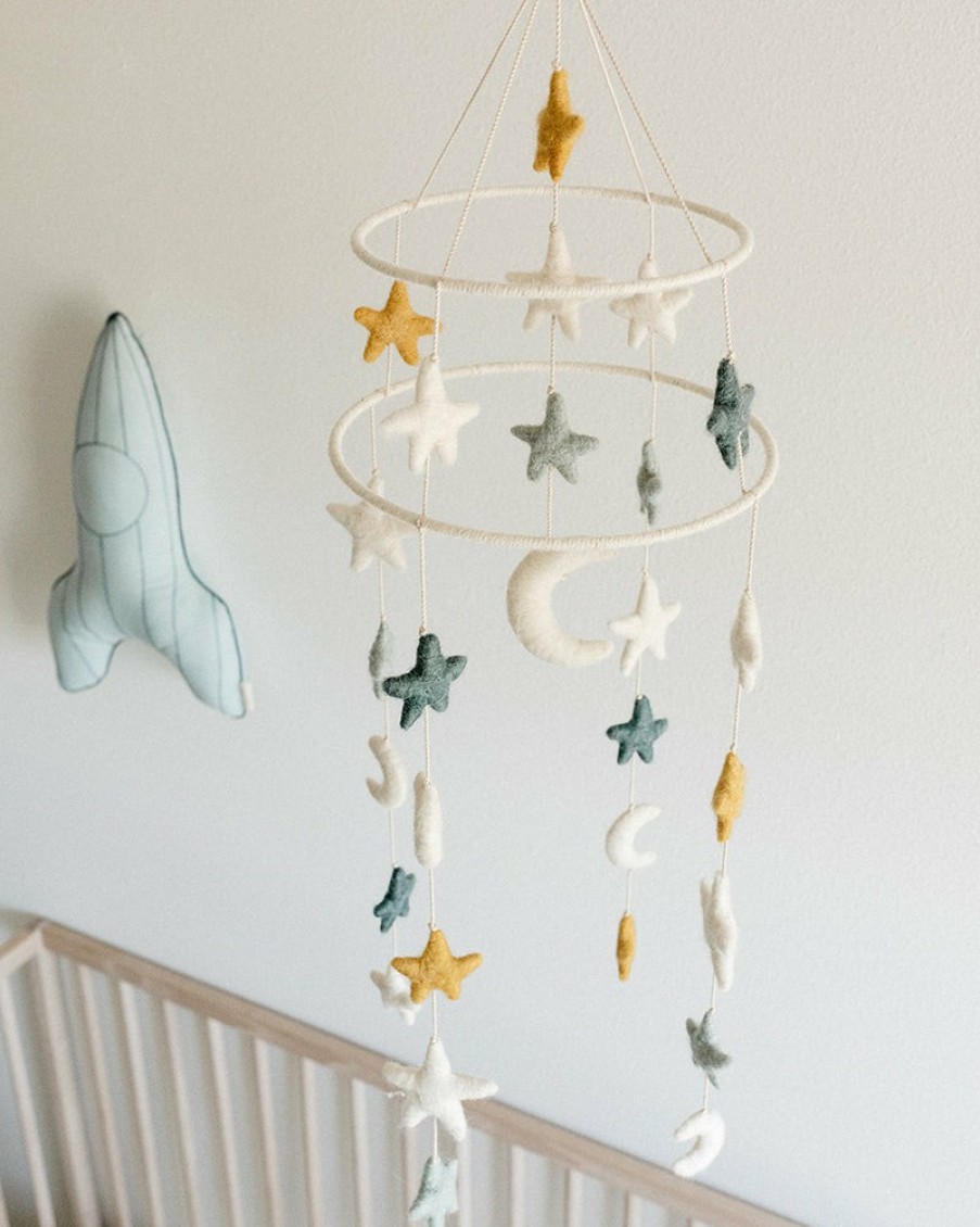 Nursery Pehr Celestial | Two-Tiered Mobile