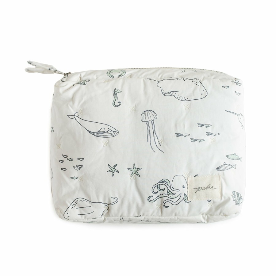 Nursery Pehr Burp Cloths | On The Go Pouch