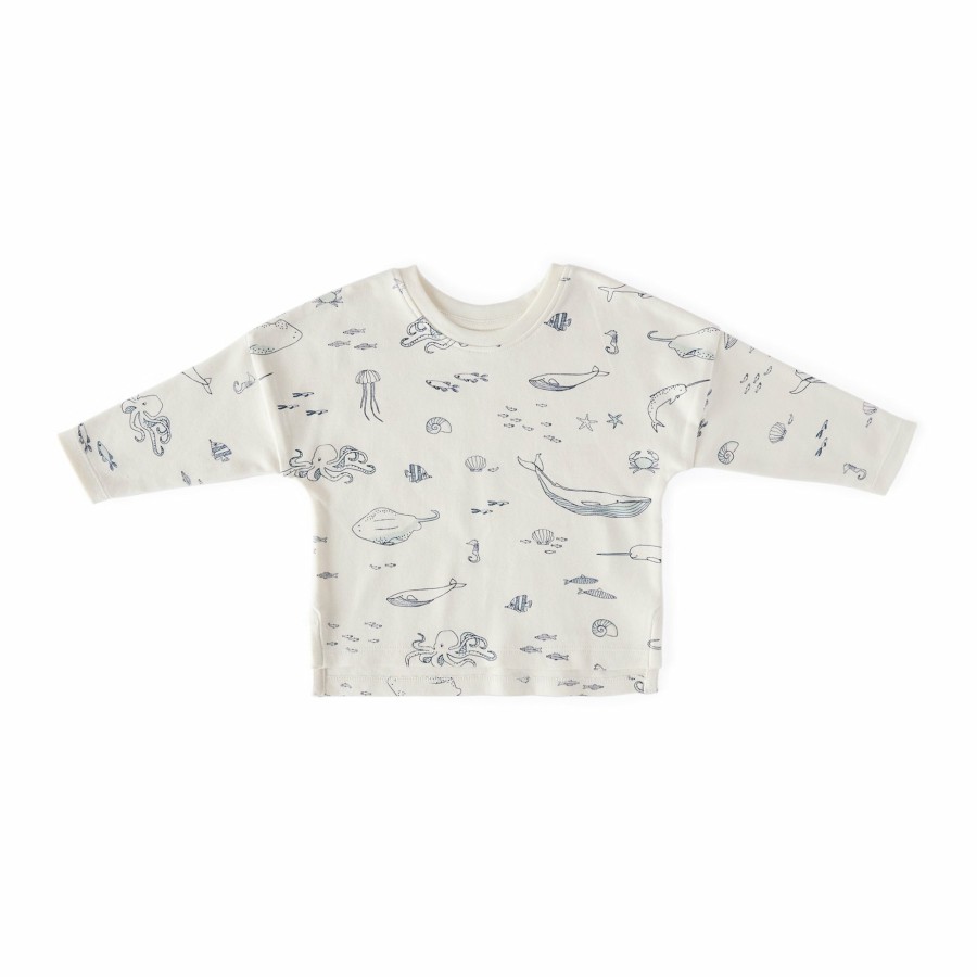 Nursery Pehr Canada Explore The World | Dropped Shoulder Long Sleeve